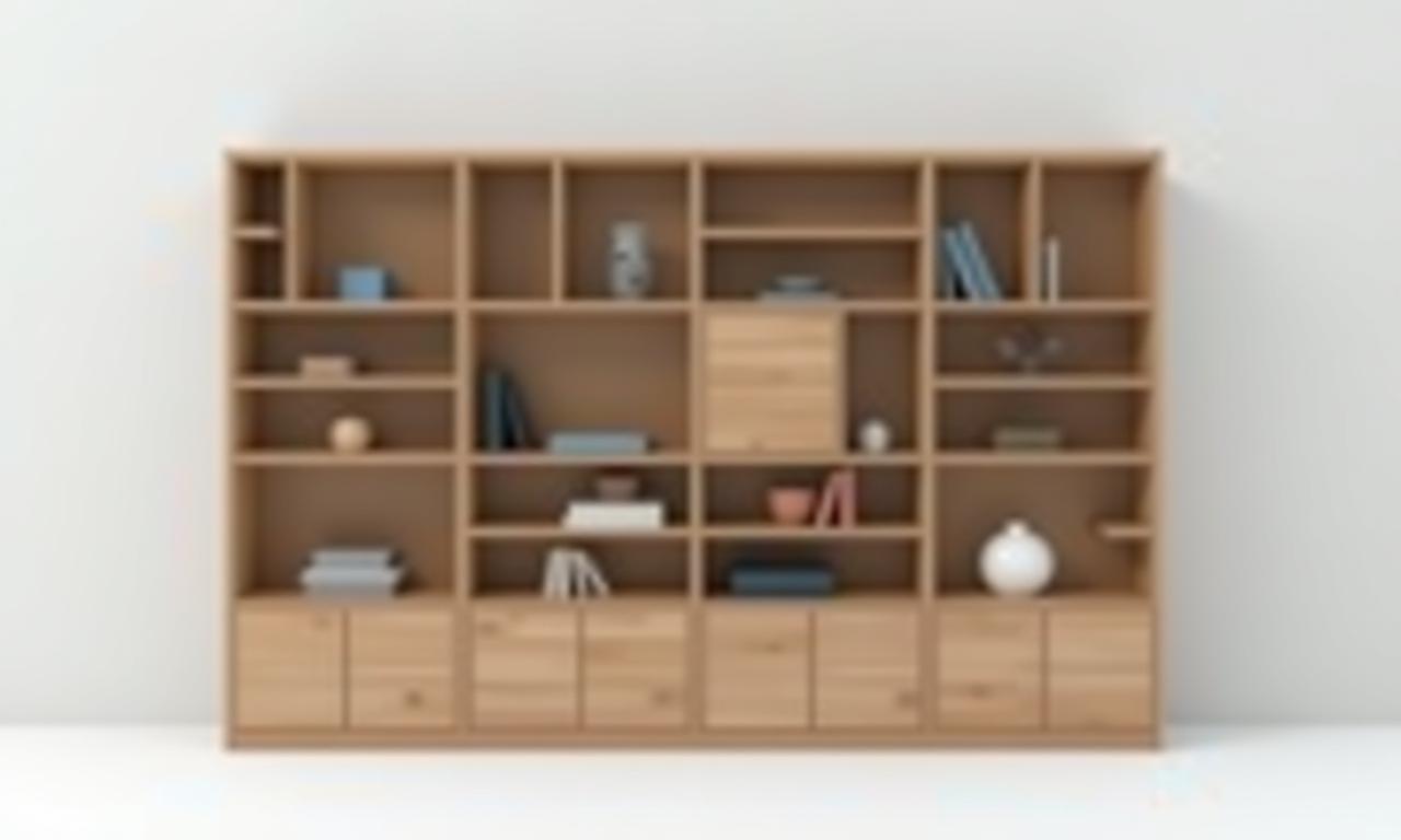 Artisan Azure Bookshelf