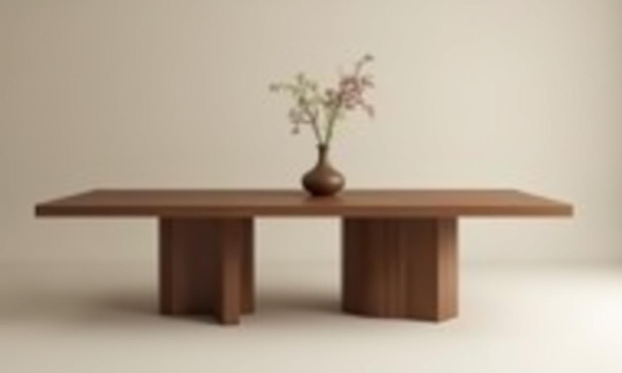 Bespoke Crimson Dining Table