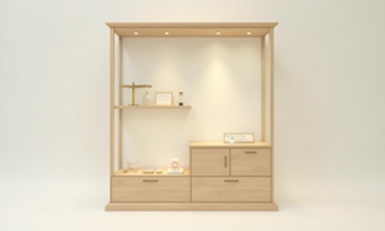 Elegant Pearl Display Case